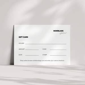 Noirblanc Geschenkkarte