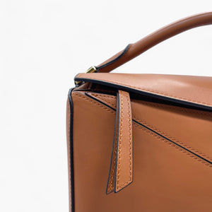 No. 228 Large Crossbody Bag in Camel - Italian Leather | Noirblanc