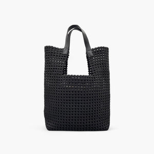 Noirblanc No. 282 Extra Large Tote Bag in Black - Perfect Beach Companion