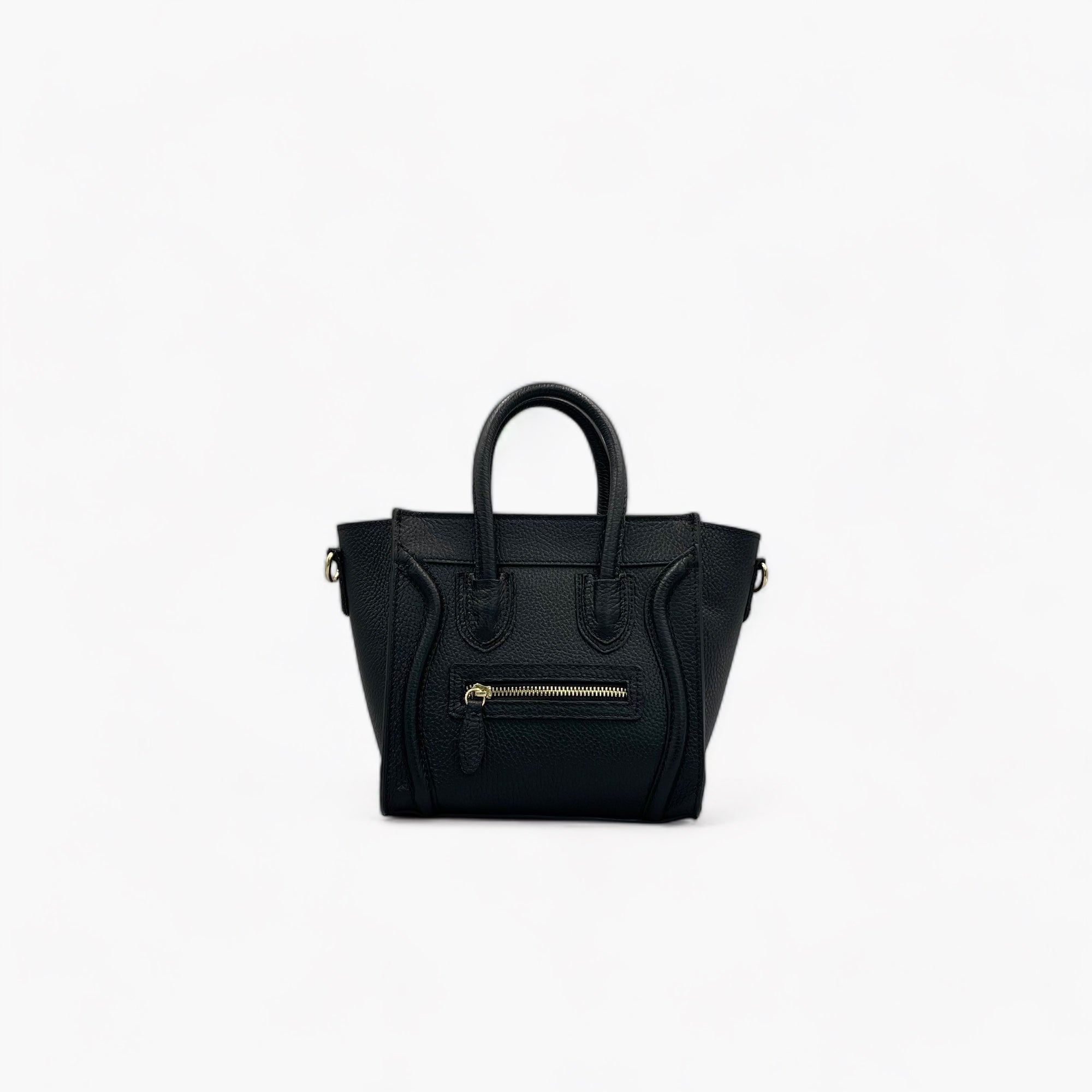 Luxury black tote bag hot sale