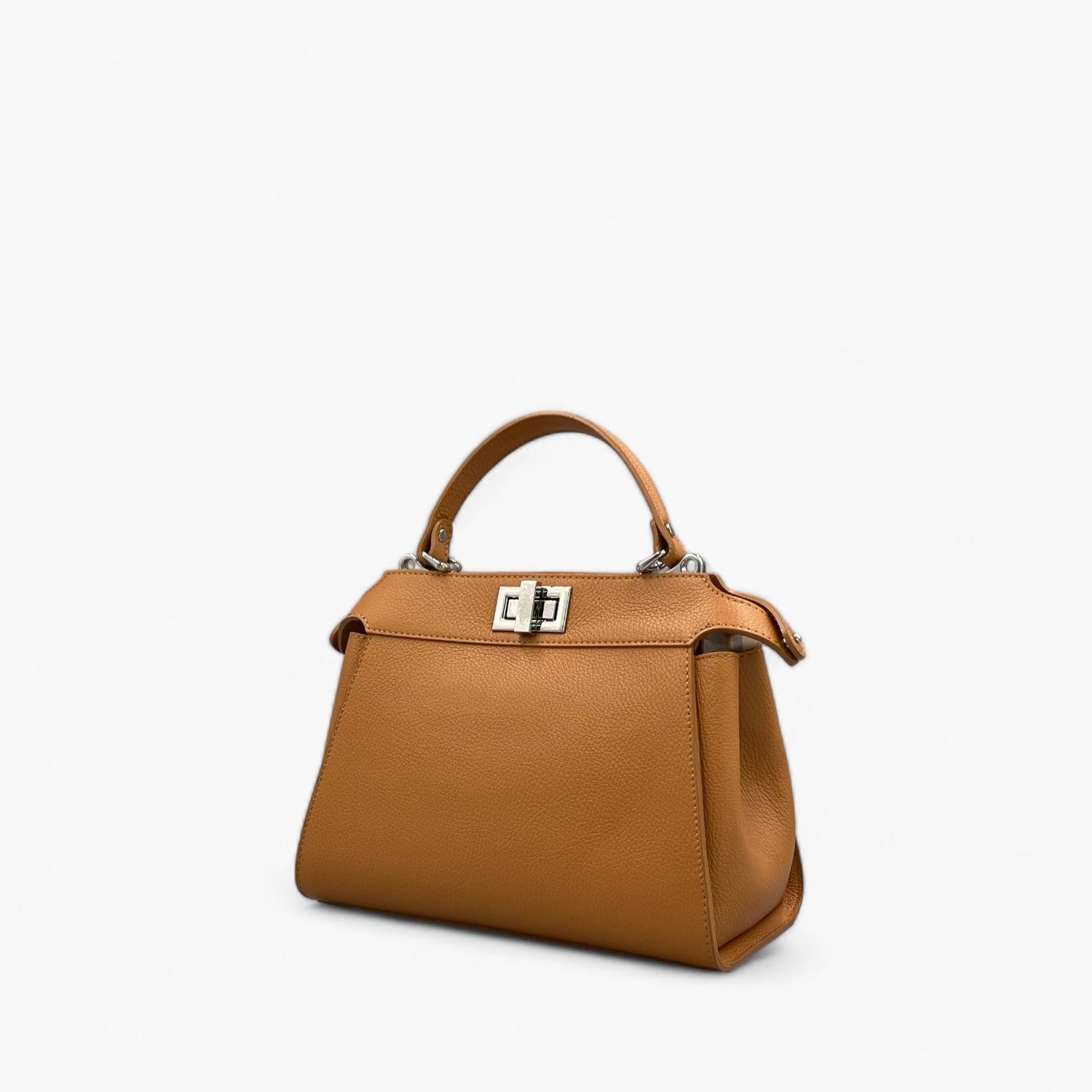 No. 223 Tote Bag in Camel - Handcrafted Italian Leather | Noirblanc