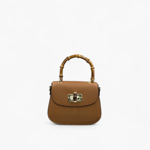 Noirblanc No. 266 Tote Bag in Camel - Handcrafted Italian Leather