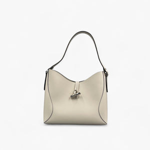No. 224 Limestone Shoulder Bag - Italian Leather | Noirblanc