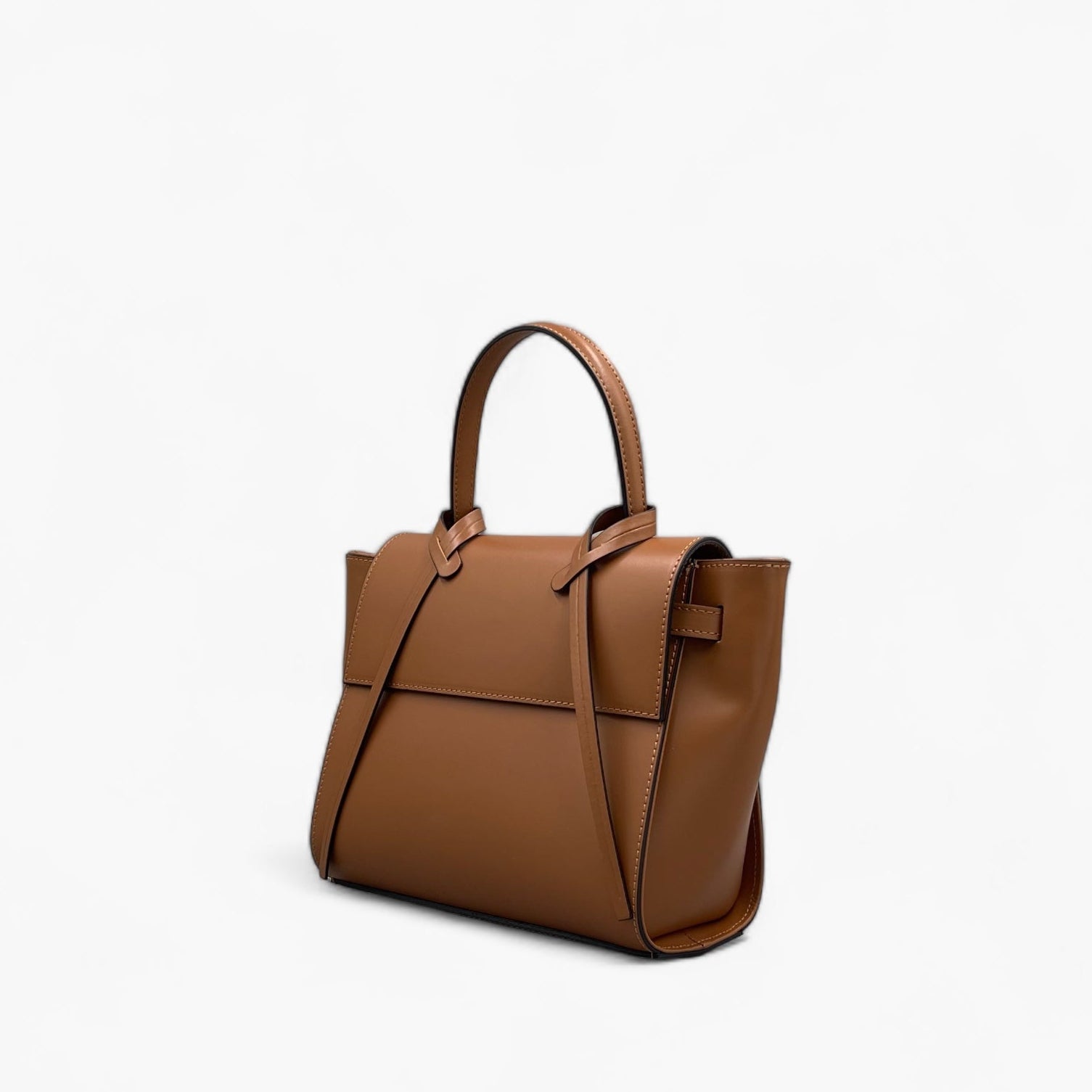 No. 229 Camel Tote Bag - Italian Leather | Noirblanc