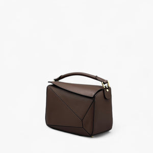 No. 228 Large Crossbody Bag in Brown - Italian Leather | Noirblanc