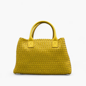 No. 21 Limited Edition Woven Tote Bag - Italian Leather | Noirblanc