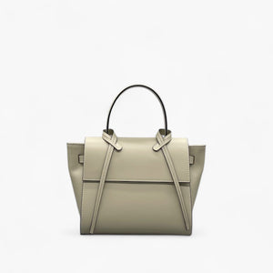 No. 229 Limestone Tote Bag - Italian Leather | Noirblanc